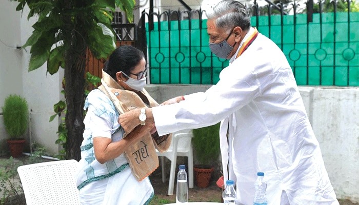 Mamata Banerjee's Meeting with the Vineet Narain