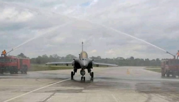 Rafale welcome ceremony 