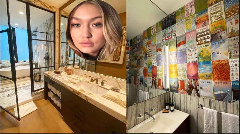 Gigi Hadid's Bathroom