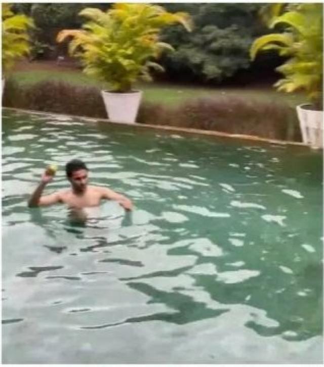 Pool party in Alibaug
