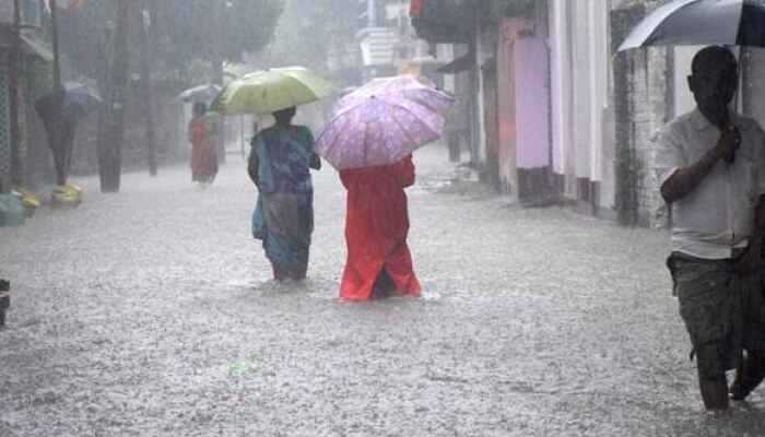 Which districts will face rainfall in South Bengal?