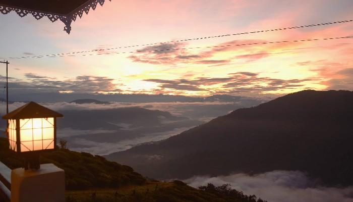 View point of Kanchenjunga,Tigerhills