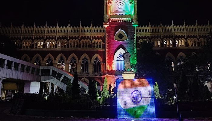 Calcutta High Court lite up to celebrate Independence Day