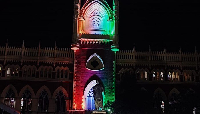 Calcutta High Court lite up to celebrate Independence Day