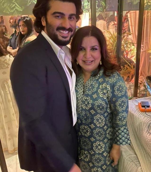 Farha Khan & Arjun Kapoor at Rhea's reception