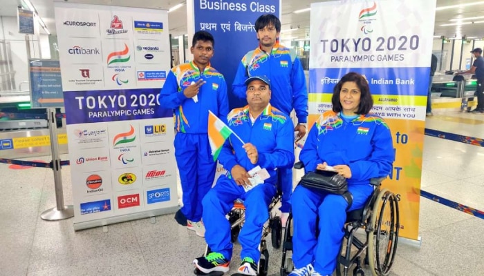 Tokyo Paralympics 2020: ইতিহাস গড়তে টোকিও পৌঁছল ভারতের প্রথম প্যারা-অ্যাথলিট দল
