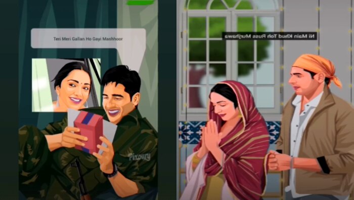 Sidharth Malhotra: Animated couple