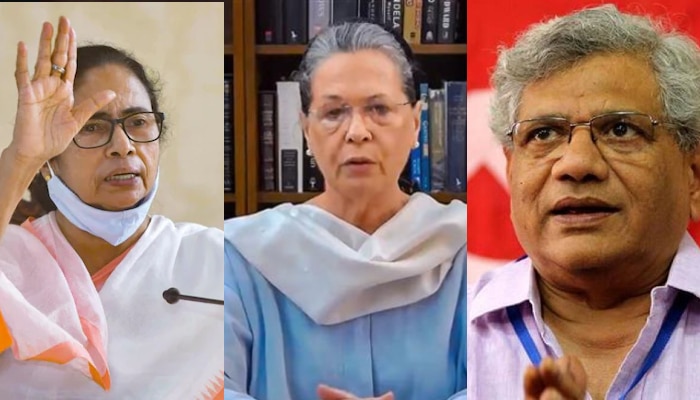 Mamata-Sitaram-কে মেলালেন Sonia, BJP বিরোধী জোটে পথ চলা শুরু TMC-CPM-র? 