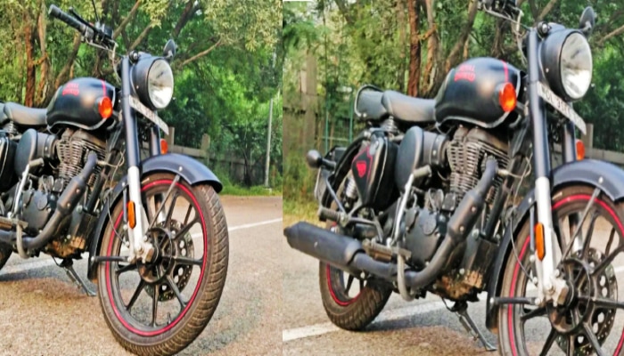 Royal Enfield Classic 350 : wheels and lights specifications 