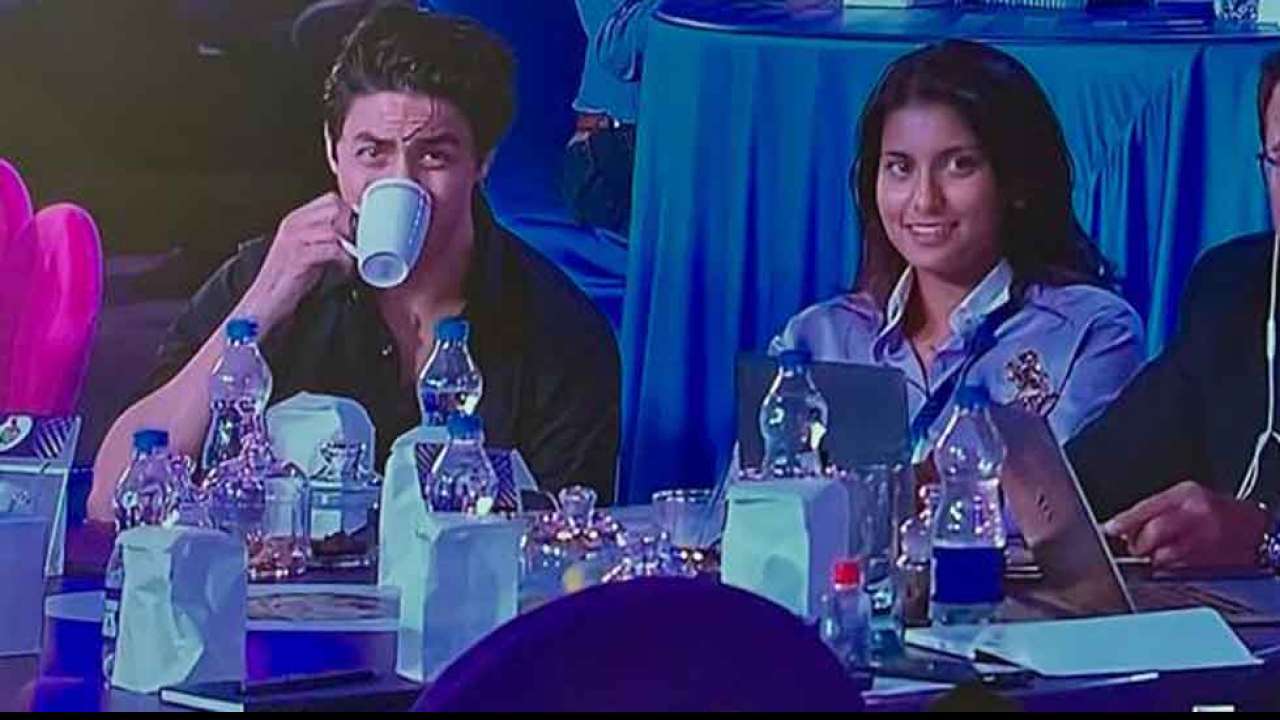 Janhavi and Aryan at IPL auction