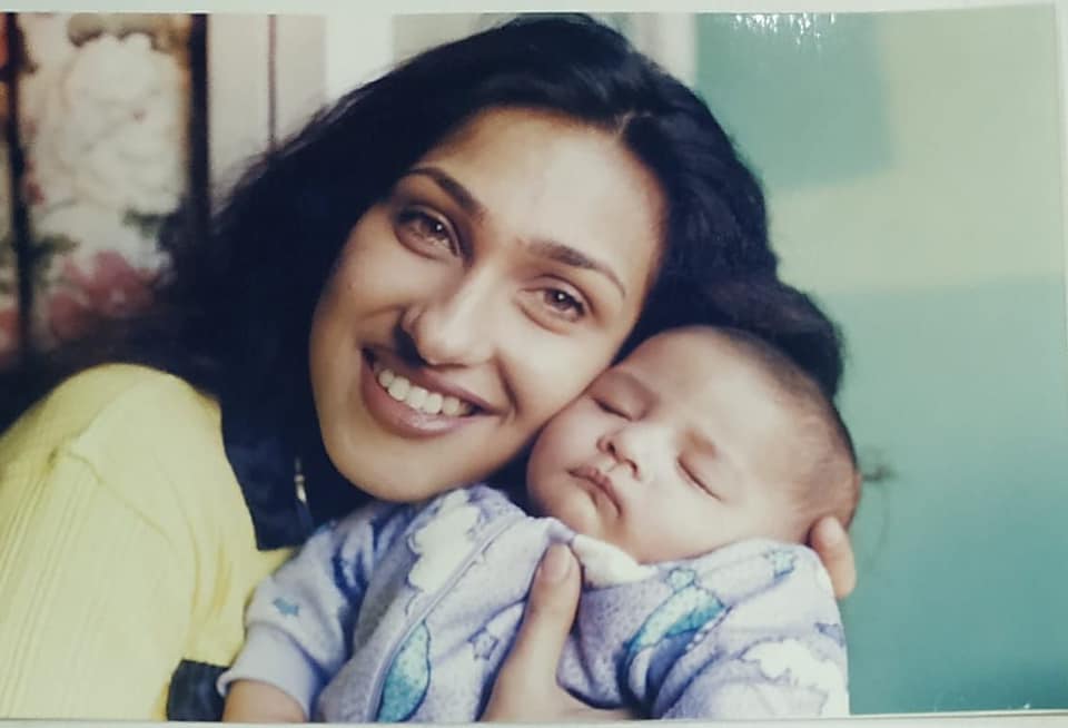 Rituparna Sengupta's son birthday