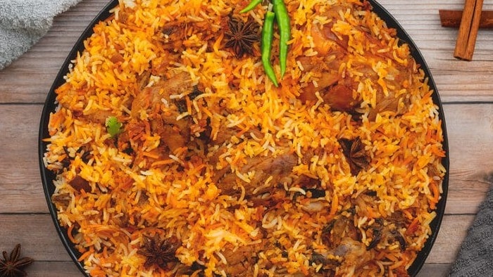 Mughal biriyani: মুখল বিরিয়ানি