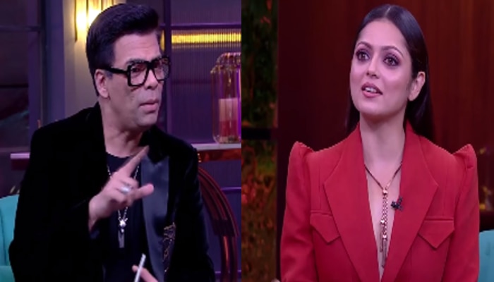 Koffee With Karan করণের পছন্দের অভিনেত্রী Kangana Drashti র উত্তরে হতবাক Dino Drashti Dhami