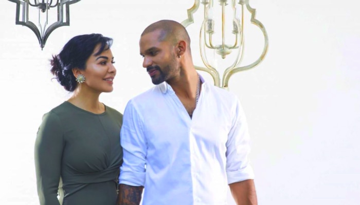 Shikhar Dhawan and Ayesha Mukherjee