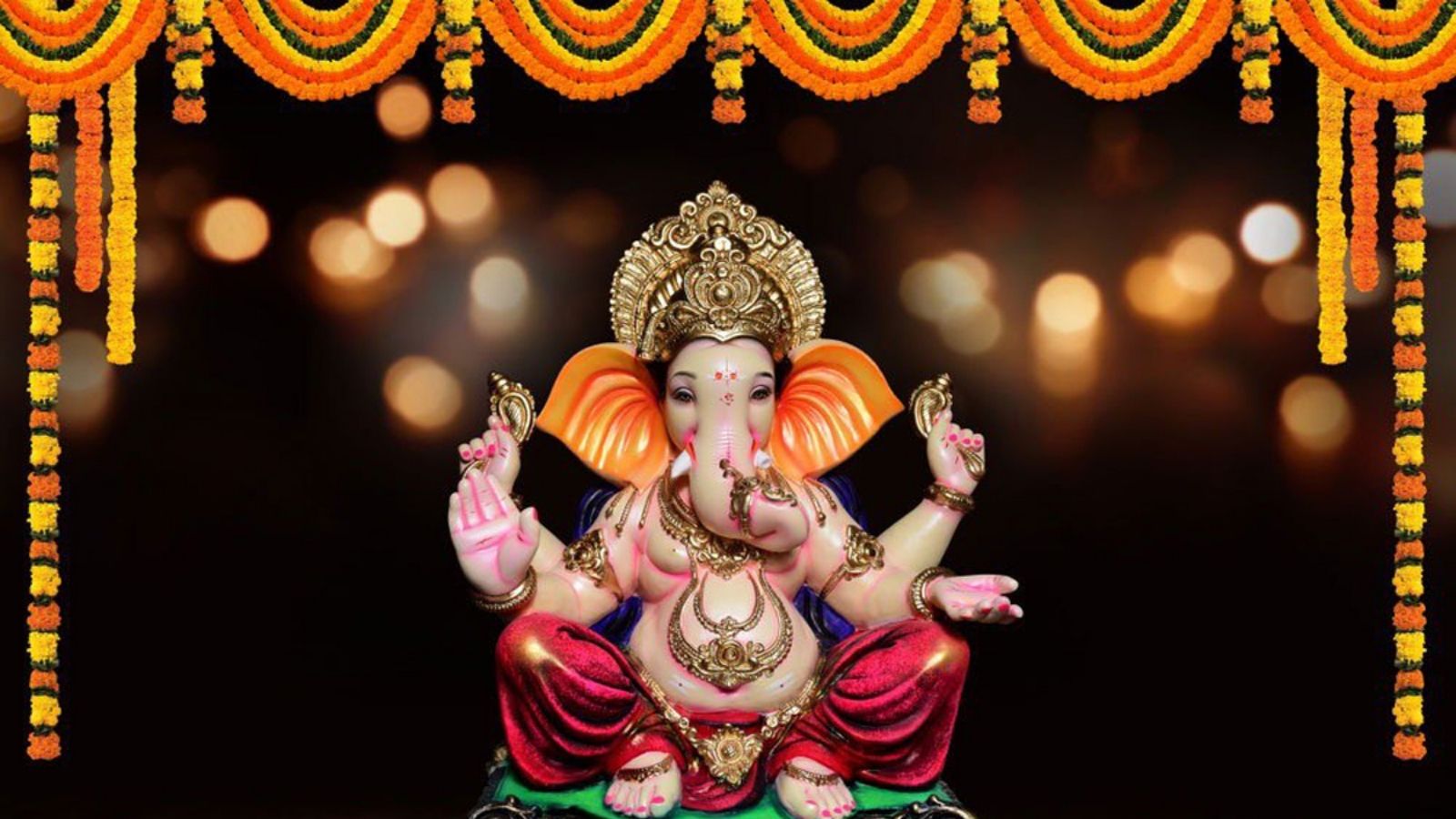 If there is a girl worthy of marriage at home, you can offer Malpoya to worship Ganesha