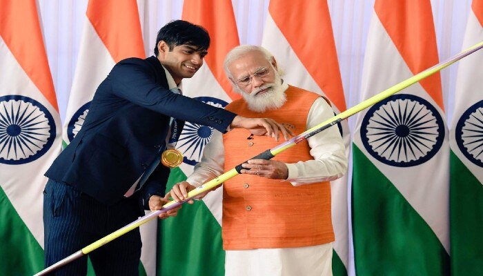 PM sees javelin from Niraj