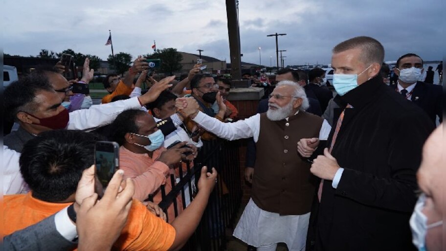 Modi In US: Washington-এ উষ্ণ অভ্যর্থনা মোদিকে, উচ্ছ্বসিত আমেরিকার ভারতীয়রা 