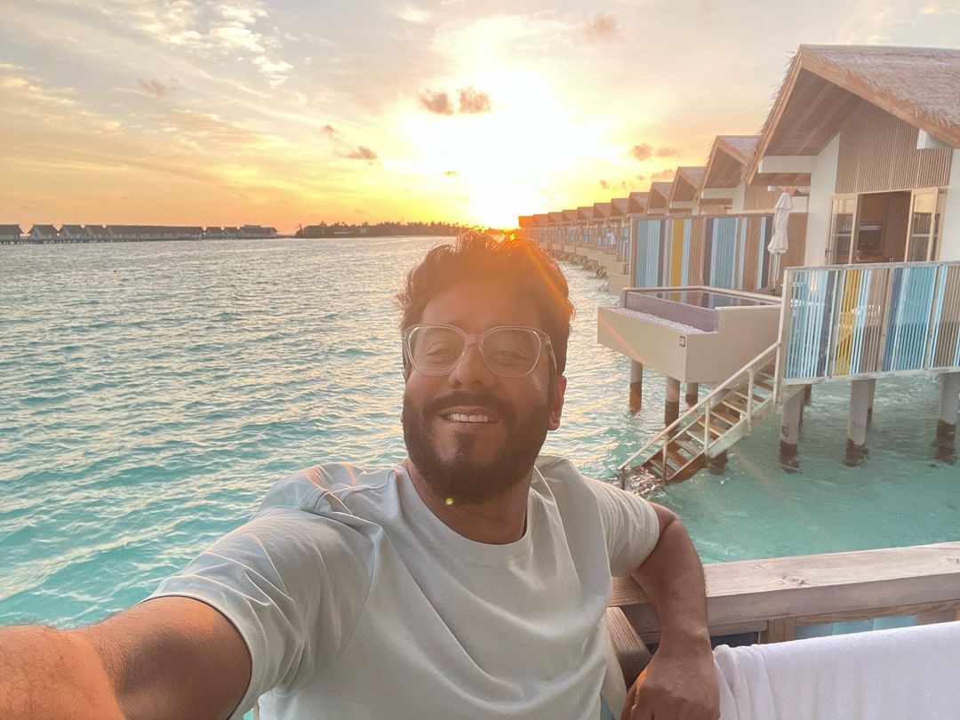 Raj Chakraborty in Maldives