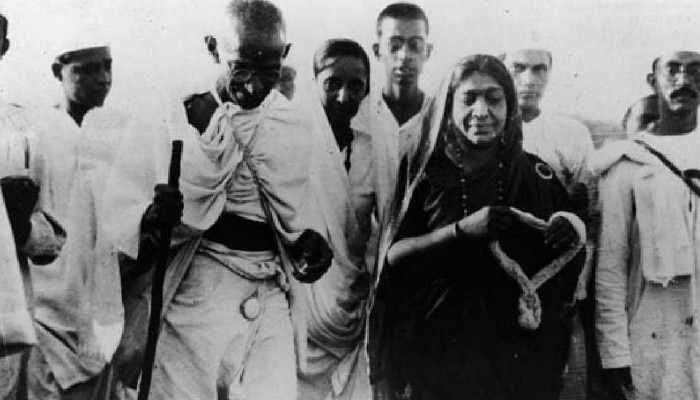 Mahatma Gandhi Sarojini Naidu