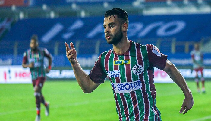 ISl 2021: Hugo Boumous-এর জোড়া গোল,Kerala Blasters-কে ৪-২ গোলে হারাল ATK Mohun Bagan