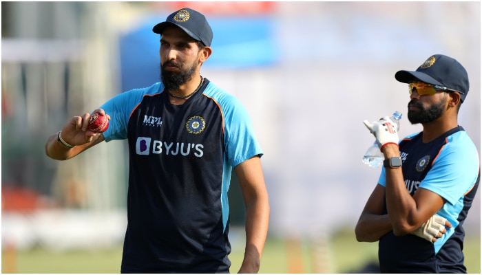 Team India sweat it out at training in Kanpur