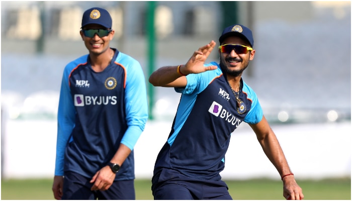 Team India sweat it out at training in Kanpur