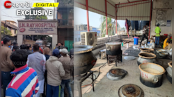 হাসপাতালের ছাদে হাঁড়ি হাঁড়ি বিরিয়ানি, গন্ধে ম ম করছে এলাকা! TMC-BJP তরজা তুঙ্গে