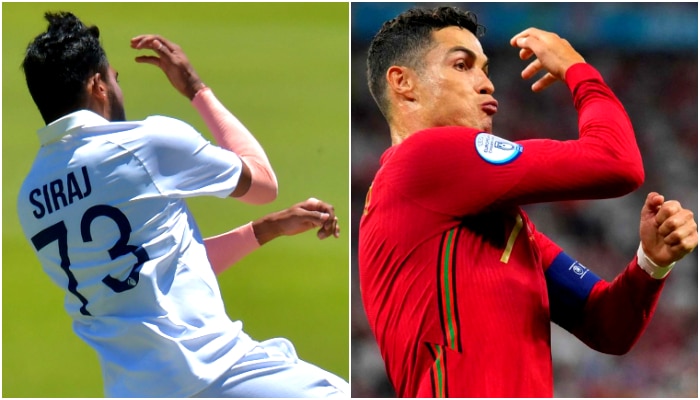 Watch: Mohammed Siraj যখন Cristiano Ronaldo! কী বলছে Premier League?