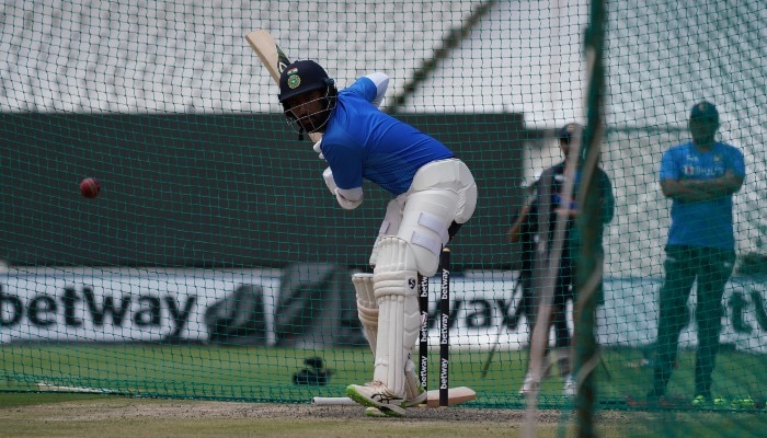 Pujara batting 