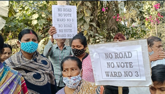 Locals threat to boycott Municipality Election in Jalpaiguri