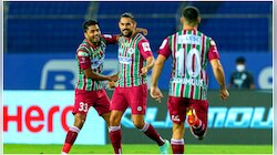 ISL 2021-22, ATKMB vs HFC: শেষ মুহূর্তের ভুলে তিন পয়েন্ট ফেলে এল এটিকে মোহনবাগান