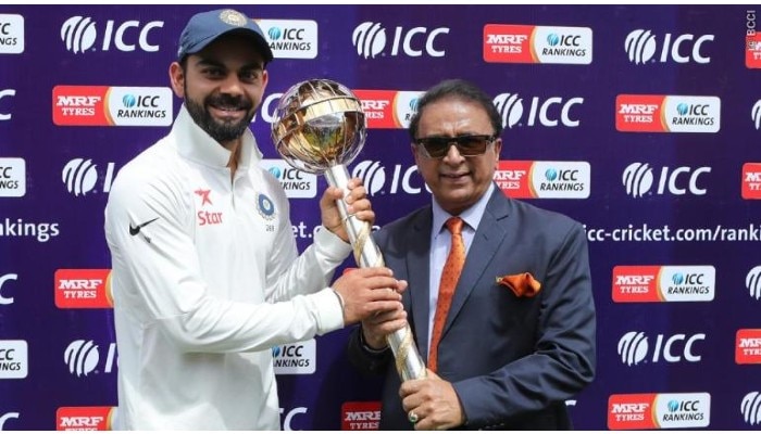 Kohli and Team India ICC test ranking 