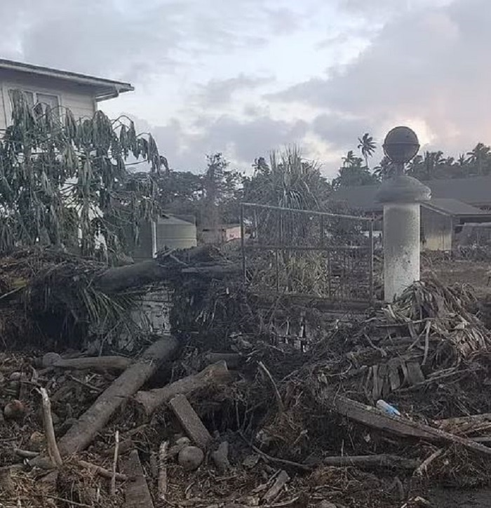 Tonga Volcanic Eruption