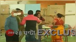 'প্রত্যেক ভোটে ওই মেয়েটি এসে মারে আমাকে',বিধাননগরে বুথের মধ্যেই ২ প্রার্থীর হাতাহাতি