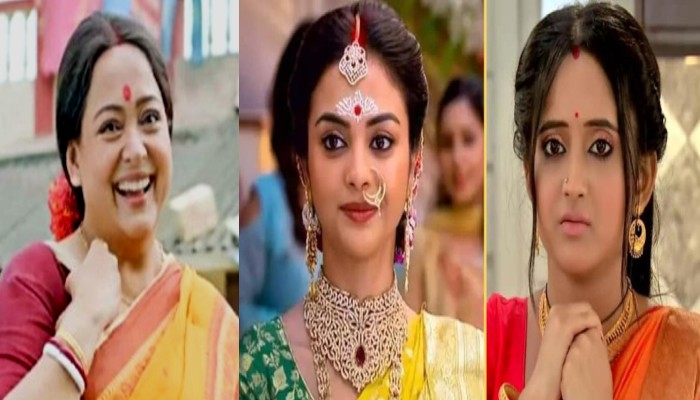 Tv Serial TRP list: অপ্রতিরোধ্য 'গাঁটছড়া', নম্বর কমেছে 'মিঠাই'-এর, সেরা পাঁচে 'লক্ষ্মী কাকিমা' Tv Serial TRP list: অপ্রতিরোধ্য 'গাঁটছড়া', নম্বর কমেছে 'মিঠাই'-এর, সেরা পাঁচে 'লক্ষ্মী কাকিমা'