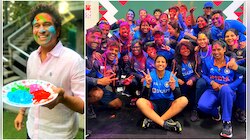 Happy Holi 2022: আবিরে রাঙা বাইশ গজ! রঙিন হলেন সচিন থেকে মিতালিরা