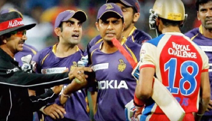 Fight between Virat Kohli and Gautam Gambhir