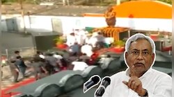 বিহারের মুখ্যমন্ত্রী নীতীশ কুমারের উপর 'হামলা', সিসি ক্যামেরায় ধরা পড়ল মুহূর্ত