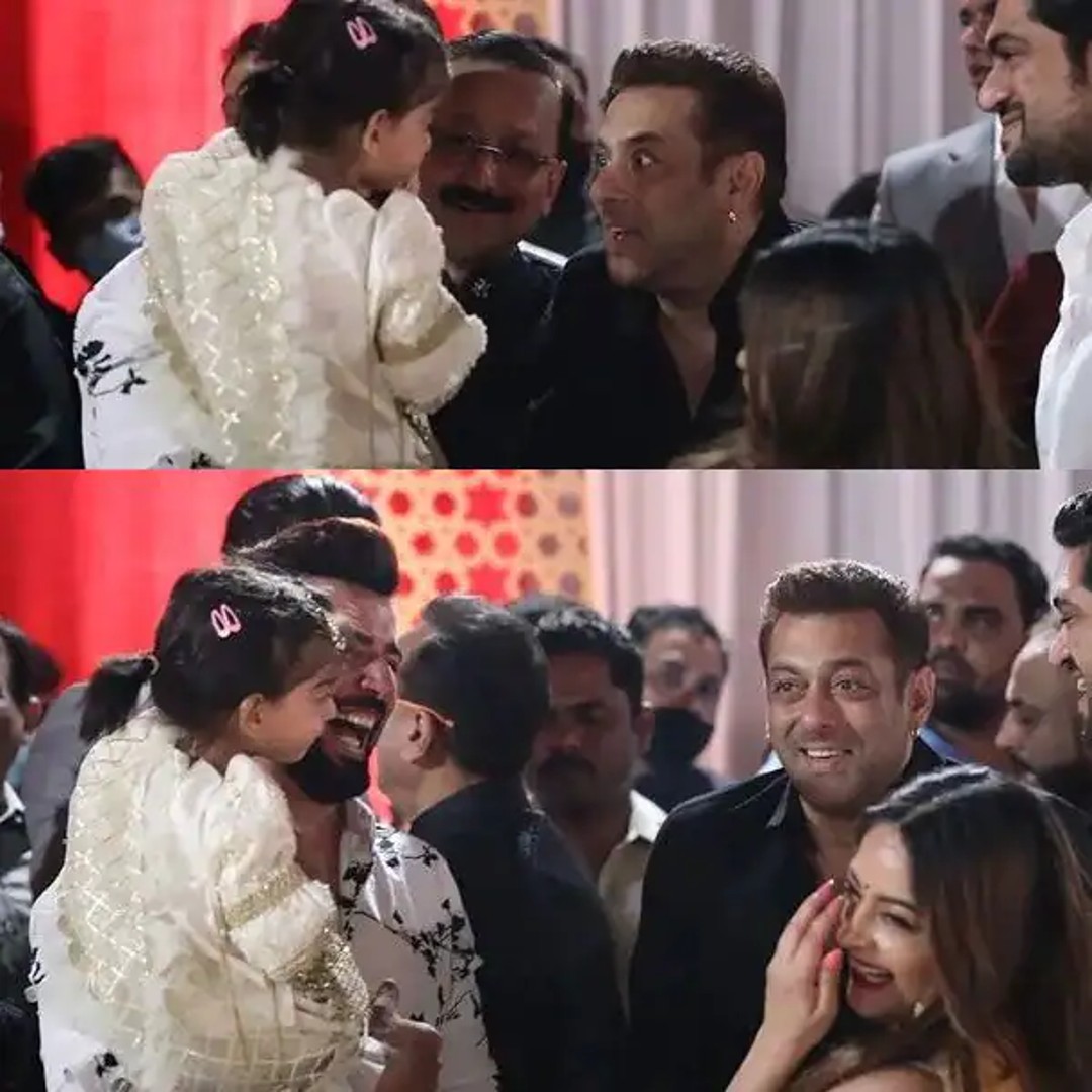 Salman With Jay Bhanushali daughter