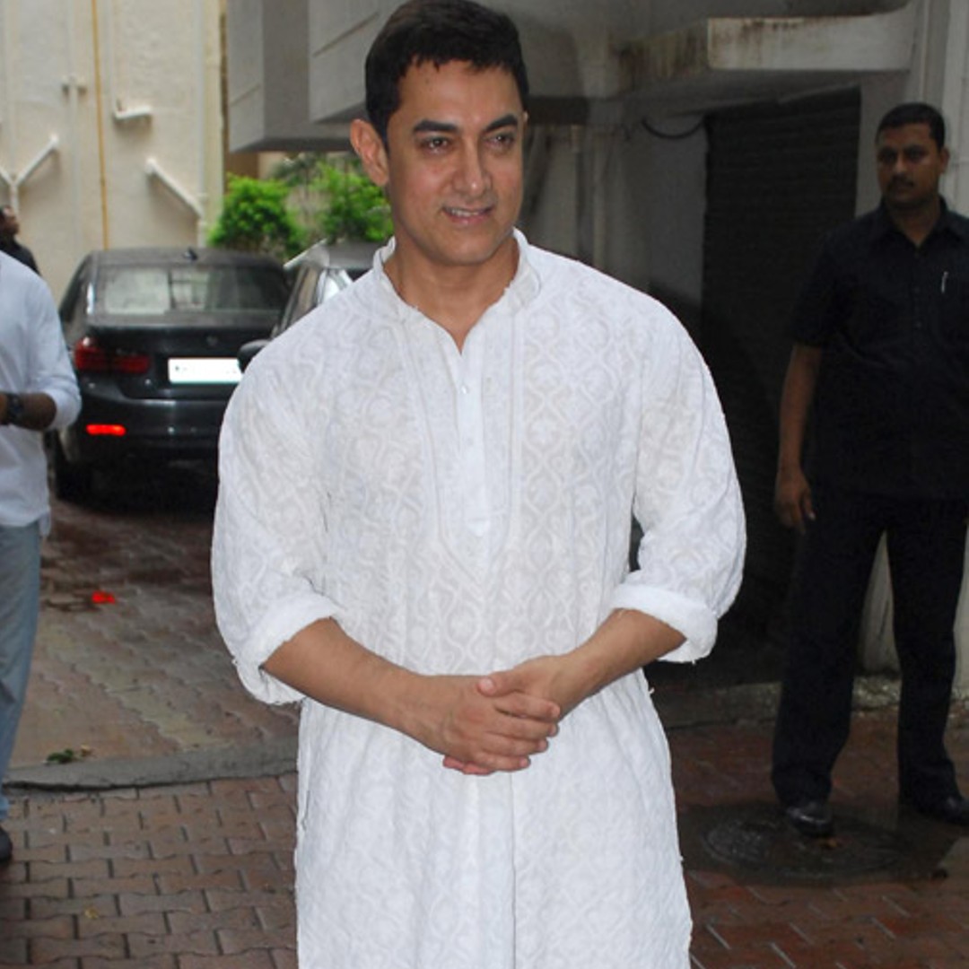 Aamir Khan Celebrating Eid 