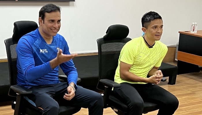 Sunil Chhetri: NCA-তে উত্তর পূর্ব ভারতের ক্রিকেটারদের ক্লাস নিলেন ভারত অধিনায়ক, গা ঘামালেন ফিল্ডিংয়ে 