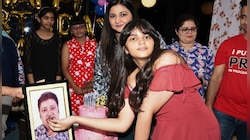 বাবাকে ছাড়া ডলের প্রথম জন্মদিন, অভিষেকের শার্ট গায়ে দ্বৈত ভূমিকায় অভিনেতার স্ত্রী
