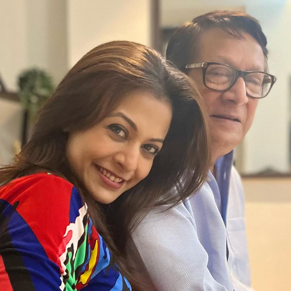 Koel Mallick's post on fathers day