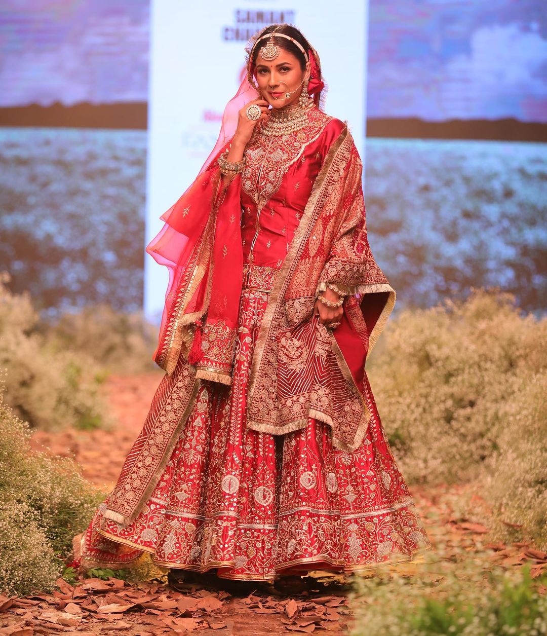 Shehnaaz Bridal look 4