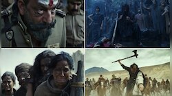  'শামসেরা'য় বাহুবলীর ছায়া, ত্রাতার ভূমিকায় দেখা দিলেন ডাকু রণবীর