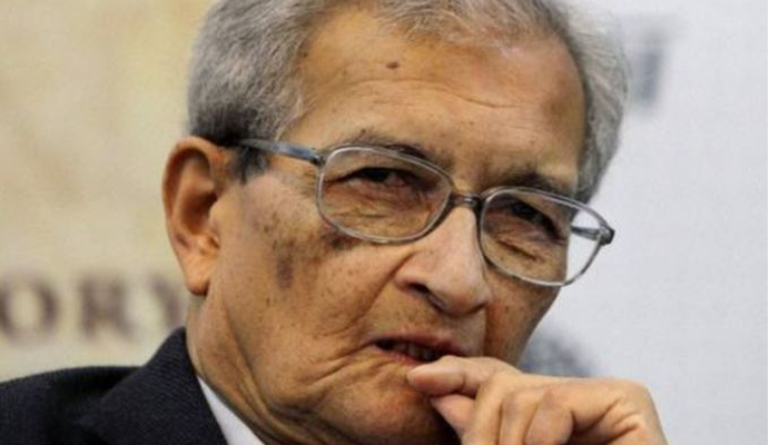   Amartya Sen in Kolkata: &#039;অন্য দলের উপর শক্তি প্রয়োগ তেলের শিশি ভাঙার মতোই ঘটনা&#039;