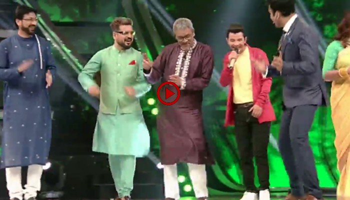 SaReGaMaPa 2022 : সারেগামাপা-র মঞ্চে অল্লু অর্জুনের &#039;শ্রীবল্লী&#039;র স্টেপে নাচলেন শ্রীকান্ত আচার্যও