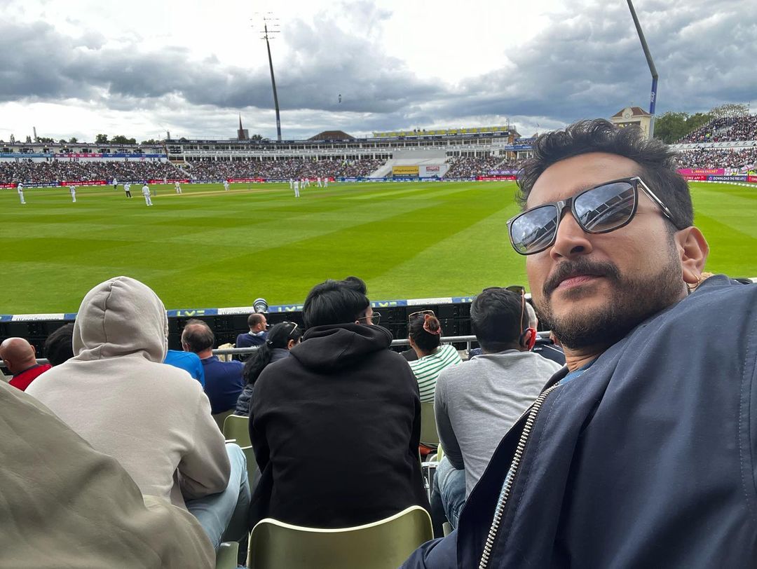 Parambrata Chatterjee Watching India vs England 5th Test_2