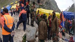 অমরনাথ গুহার কাছে মেঘভাঙা বৃষ্টি, মৃত বেড়ে ১৬, নিখোঁজ এখনও ৪০