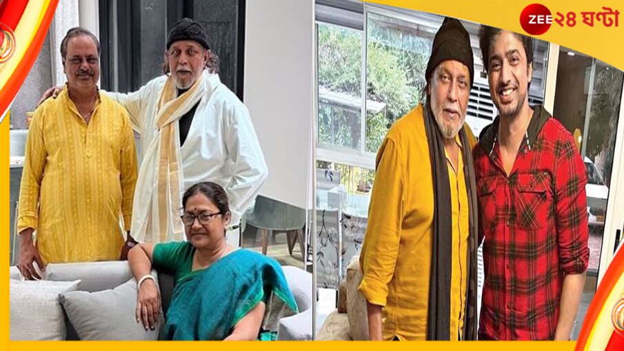 Mithun Chakraborty,Dev: পার্থকাণ্ডের মাঝেই দেবের বাড়িতে নৈশভোজে মিঠুন